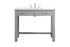 Elegant Lighting Hudson 42 Inch Ada Compliant Bathroom Vanity in Grey Model: VF14842GR