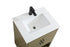 Elegant Lighting Ira Vanity Cabinet 2Dr W24 Inch xD19 Inch xH34 Inch in Chestnut Brown Model: VF25224MCB