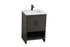 Elegant Lighting Ira Vanity Cabinet 2Dr W24 Inch xD19 Inch xH34 Inch in Mocha Brown Model: VF25224MMB