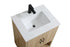 Elegant Lighting Ira Vanity Cabinet 2Dr W24 Inch xD19 Inch xH34 Inch MW in Mango Wood Finish Model: VF25224MW