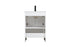Elegant Lighting Ira Vanity Cabinet 2Dr W24 Inch xD19 Inch xH34 Inch WH in White Finish Model: VF25224MWH