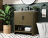 Elegant Lighting Ira Vanity Cabinet 2Dr W30 Inch xD19 Inch xH34 Inch in Chestnut Brown Model: VF25230MCB