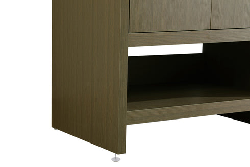 Elegant Lighting Ira Vanity Cabinet 2Dr W30 Inch xD19 Inch xH34 Inch in Chestnut Brown Model: VF25230MCB