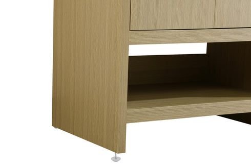 Elegant Lighting Ira Vanity Cabinet 2Dr W30 Inch xD19 Inch xH34 Inch in Honey Brown Model: VF25230MHB