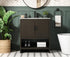 Elegant Lighting Ira Vanity Cabinet 2Dr W30 Inch xD19 Inch xH34 Inch in Mocha Brown Model: VF25230MMB