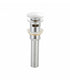 Elegant Lighting Irving Pop Up Bathroom Sink Drain with Overflow in Brushed Gold Model: VDN100BGD