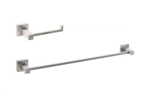 Elegant Lighting Isla 2 piece Bathroom Hardware Set in Brushed Gold Model: HWB-12S2BGD