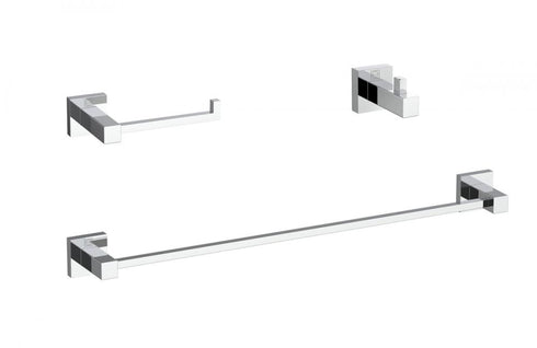 Elegant Lighting Isla 3 piece Bathroom Hardware Set in Brushed Gold Model: HWB-12S3HBGD