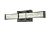 Elegant Lighting Ivaan 1 Light Wall Sconce L16 Inch E4.5 Inch H4.3 Inch LED 8 Watt 3CCT in Black Model: LD302W16BK