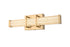 Elegant Lighting Ivaan 1 Light Wall Sconce L16 Inch E4.5 Inch H4.3 Inch LED 8 Watt 3CCT in Satin Gold Model: LD302W16SG