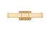 Elegant Lighting Ivaan 1 Light Wall Sconce L16 Inch E4.5 Inch H4.3 Inch LED 8 Watt 3CCT in Satin Gold Model: LD302W16SG