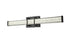 Elegant Lighting Ivaan 1 Light Wall Sconce L24 Inch E4.5 Inch H4.3 Inch LED 14 Watt 3CCT in Black Model: LD302W24BK