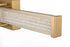 Elegant Lighting Ivaan 1 Light Wall Sconce L24 Inch E4.5 Inch H4.3 Inch LED 14 Watt 3CCT in Satin Gold Model: LD302W24SG