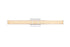 Elegant Lighting Ivaan 1 Light Wall Sconce L31 Inch E4.5 Inch H4.3 Inch LED 18 Watt 3CCT in Chrome Model: LD302W31C