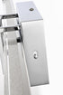 Elegant Lighting Ivaan 1 Light Wall Sconce L31 Inch E4.5 Inch H4.3 Inch LED 18 Watt 3CCT in Chrome Model: LD302W31C