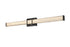 Elegant Lighting Ivaan 1 Light Wall Sconce L36 Inch E4.5 Inch H4.3 Inch LED 24 Watt 3CCT in Black Model: LD302W36BK