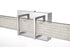 Elegant Lighting Ivaan 1 Light Wall Sconce L36 Inch E4.5 Inch H4.3 Inch LED 24 Watt 3CCT in Chrome Model: LD302W36C