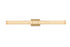 Elegant Lighting Ivaan 1 Light Wall Sconce L36 Inch E4.5 Inch H4.3 Inch LED 24 Watt 3CCT in Satin Gold Model: LD302W36SG