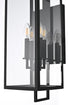Elegant Lighting Jairo 4 Light Wall Sconce W8 Inch xH26 Inch xE9 Inch in Black Model: OD809W26BK