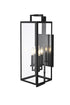 Elegant Lighting Jairo 4 Light Wall Sconce W8 Inch xH26 Inch xE9 Inch in Black Model: OD809W26BK
