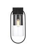 Elegant Lighting Jaxson 1 Light Wall Sconce W8 Inch xH20 Inch xE8 Inch in Black Model: OD811W20BK
