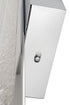 Elegant Lighting Jaxx 1 Light Wall Sconce L16 Inch E4.5 Inch H4.3 Inch LED 8 Watt 3CCT in Chrome Model: LD303W16C