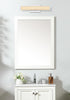 Elegant Lighting Jaxx 1 Light Wall Sconce L16 Inch E4.5 Inch H4.3 Inch LED 8 Watt 3CCT in Chrome Model: LD303W16C