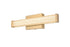 Elegant Lighting Jaxx 1 Light Wall Sconce L16 Inch E4.5 Inch H4.3 Inch LED 8 Watt 3CCT in Satin Gold Model: LD303W16SG
