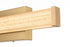 Elegant Lighting Jaxx 1 Light Wall Sconce L16 Inch E4.5 Inch H4.3 Inch LED 8 Watt 3CCT in Satin Gold Model: LD303W16SG