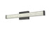 Elegant Lighting Jaxx 1 Light Wall Sconce L24 Inch E4.5 Inch H4.3 Inch LED 14 Watt 3CCT in Black Model: LD303W24BK