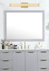Elegant Lighting Jaxx 1 Light Wall Sconce L24 Inch E4.5 Inch H4.3 Inch LED 14 Watt 3CCT in Satin Gold Model: LD303W24SG