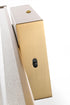 Elegant Lighting Jaxx 1 Light Wall Sconce L31 Inch E4.5 Inch H4.3 Inch LED 18 Watt 3CCT in Satin Gold Model: LD303W31SG