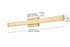 Elegant Lighting Jaxx 1 Light Wall Sconce L31 Inch E4.5 Inch H4.3 Inch LED 18 Watt 3CCT in Satin Gold Model: LD303W31SG