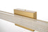 Elegant Lighting Jaxx 1 Light Wall Sconce L31 Inch E4.5 Inch H4.3 Inch LED 18 Watt 3CCT in Satin Gold Model: LD303W31SG