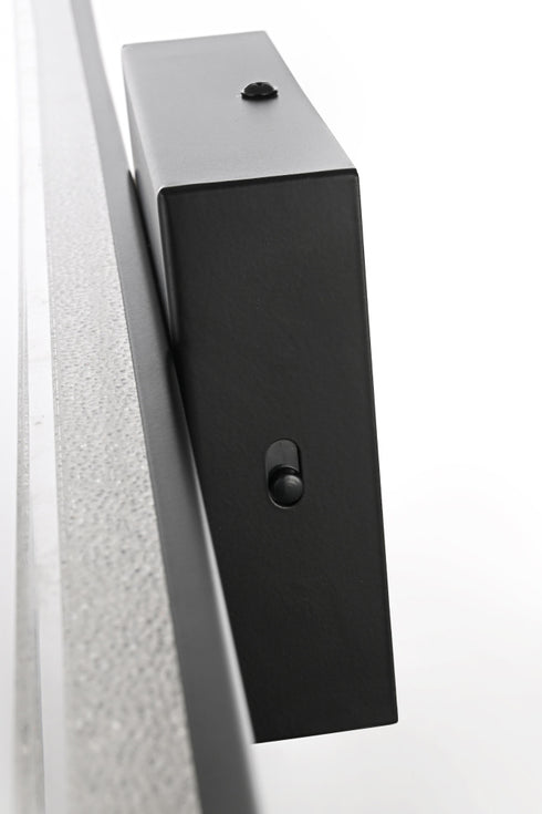 Elegant Lighting Jaxx 1 Light Wall Sconce L36 Inch E4.5 Inch H4.3 Inch LED 24 Watt 3CCT in Black Model: LD303W36BK