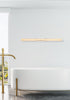 Elegant Lighting Jaxx 1 Light Wall Sconce L36 Inch E4.5 Inch H4.3 Inch LED 24 Watt 3CCT in Chrome Model: LD303W36C
