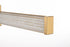 Elegant Lighting Jaxx 1 Light Wall Sconce L36 Inch E4.5 Inch H4.3 Inch LED 24 Watt 3CCT in Satin Gold Model: LD303W36SG