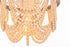 Elegant Lighting Jolie 3 Light Flush Mount D12 Inch H14 Inch in Beige Model: LD306F12BG
