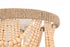 Elegant Lighting Jolie 3 Light Flush Mount D12 Inch H14 Inch in Beige Model: LD306F12BG