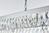 Elegant Lighting Josephine 17 Light Pendant L48 Inch W16 Inch 11.5 Inch L17 Chrome in Chrome and Clear Finish Model: 1060G48C
