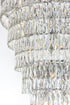 Elegant Lighting Josephine 41 Light Pendant D32 Inch H54 Inch L41 Chrome in Chrome and Clear Finish Model: 1060SR32C