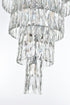Elegant Lighting Josephine 41 Light Pendant D32 Inch H54 Inch L41 Chrome in Chrome and Clear Finish Model: 1060SR32C