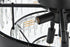 Elegant Lighting Josephine 6 Light Flush Mount D18 Inch H15.5 Inch L6 Black in Black and Clear Finish Model: 1060F18BK