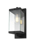 Elegant Lighting Julien 1 Light Wall Sconce W6.9 Inch E8.5 Inch H17.3 Inch in Black Model: OD408W17BK