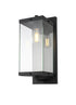 Elegant Lighting Julien 1 Light Wall Sconce W7.9 Inch E9.5 Inch H20.5 Inch in Black Model: OD408W21BK