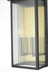 Elegant Lighting Kannon 8.5 inch Outdoor Wall Sconce in Black Model: OD513W19BK