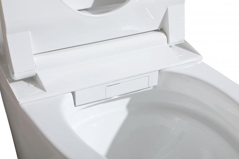 Elegant Lighting Kano Smart Round Bidet Toilet in Glossy White Model: ET-1015GW