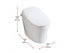 Elegant Lighting Kano Smart Round Bidet Toilet in Glossy White Model: ET-1015GW
