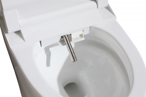 Elegant Lighting Kano Smart Round Bidet Toilet in Glossy White Model: ET-1015GW