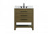 Elegant Lighting Karson Vanity Cabinet 2DW 30 Inch W x 22 Inch D x 34 Inch H in Chestnut Brown Model: VF60530MCB